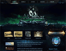 Tablet Screenshot of akanbar.com